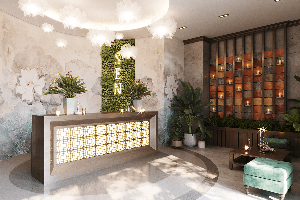 Thiết kế nội thất spa nhỏ đẹp - 10 ý tưởng thiết kế spa mini