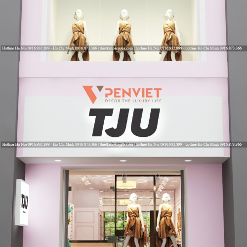 Thiết Kế TJU Shop Thời Trang Nữ