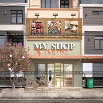Thiết Kế Shop Đồ Lưu Niệm - Anh Hà - Đông Anh - Hà Nội