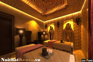 Mới lạ với thiết kế spa phong cách Ai Cập