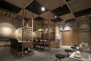 Thiết kế spa kết hợp kinh doanh làm móng phong cách RUSTIC