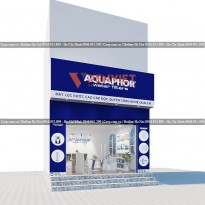Thiết kế Showroom Máy lọc nước Aquaphor - Anh Hà - Hà Nội
