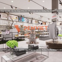Thiết kế nội thất showroom thời trang - Chí Gái - Bạc Liêu