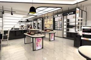 Bí mật cách thiết kế showroom mỹ phẩm thành công 