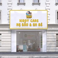 Thiết kế shop mẹ bầu và em bé Kiddy Care - Bắc Ninh
