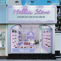 Thiết kế shop thời trang trẻ em Mellia Store - Đồng Nai
