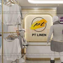 Thiết kế shop thời trang PT Linen - Quận Thủ Đức - TPHCM