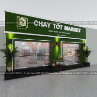 Thiết kế siêu thị Chay Tốt Market - 278  Âu Cơ - TP Hồ Chí Minh