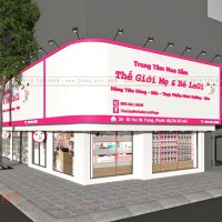 Thiết kế siêu thị mẹ bé và trung tâm tiêm chủng LaGi - Bình Thuận