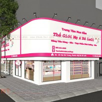 Thiết kế siêu thị mẹ bé và trung tâm tiêm chủng LaGi - Bình Thuận