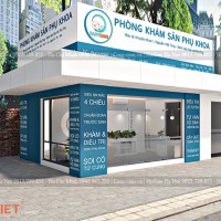 Thiết kế phòng khám sản phụ khoa bác sĩ Tùng - Ba Vì - Hà Nội
