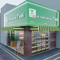 Thiết kế shop hệ thống hoa quả Tươi - Bình Thạnh