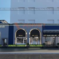 Thiết kế showroom kính mắt và thiết bị vật tư y tế THEMCO