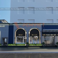 Thiết kế showroom kính mắt và thiết bị vật tư y tế THEMCO