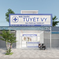 Thiết kế tiệm thuốc Tuyết Vy - Đồng Nai