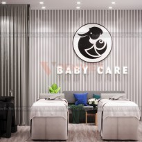 Thiết kế spa mini Baby Care – Bắc Giang