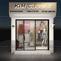 Thiết kế shop thời trang Kim Closet