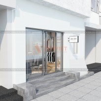 Thiết kế cửa hàng quần áo nam Đông Shop