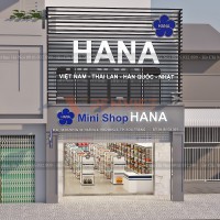 Thiết kế siêu thị mini shop Hana – Sóc Trăng