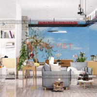 Thiết kế showroom trưng bày nội thất Pierre Cardin