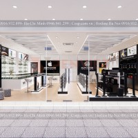 Thiết kế Showroom điện thoại Sự Phúc 68