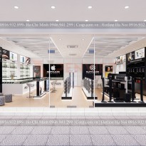 Thiết kế Showroom điện thoại Sự Phúc 68