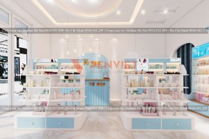 Thiết kế shop mỹ phẩm lôi cuốn giúp bạn kinh doanh thành công 