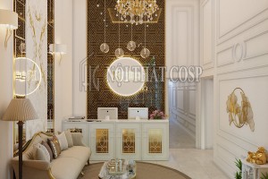 Bật mí một mẫu thiết kế spa cao cấp ở Sài Thành