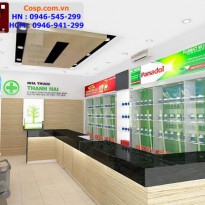 Thiết kế nhà thuốc Thanh Hải - Long Biên - Hà Nội
