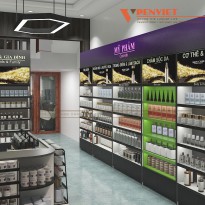Thiết kế shop thực phẩm chức năng - mỹ phẩm Anh Cảnh - Hải Phòng 