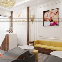 Phong cách tân cổ điển trong mẫu thiết kế spa Huyền Trịnh - Hà Nội 