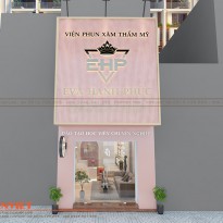 Mãn nhãn với sự thay đổi của thiết kế viện phun xăm thẩm mỹ EVA HẠNH PHÚC