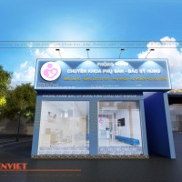 Thiết kế phòng khám sản phụ khoa Bác sĩ Hùng - Quốc Oai 
