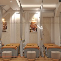 Thiết kế thẩm mỹ viện Lê Duyên kết hợp mô hình nội thất phòng ngủ - Bình Phước 