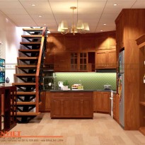 Thiết kế nội thất nhà ở chị Hồng theo phong cách Tân Cổ Điển