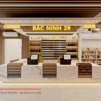 Thiết kế siêu thị Bắc Ninh 29 theo phong cách hiện đại