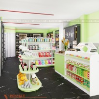 Dự án thiết kế siêu thị mini Tường Vy Mart