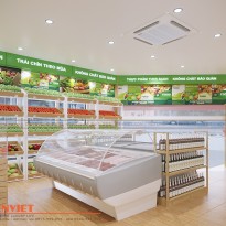 Dự án thiết kế cửa hàng thực phẩm Vườn Food