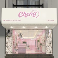 Thiết kế cửa hàng kinh doanh thuốc làm tóc Cheng Love Hair
