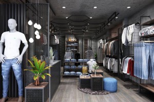 Tổng hợp những lưu ý khi thiết kế shop thời trang nam
