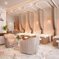 Thiết kế Spa phong cách hiện đại - Thẩm mỹ viện H.Hạnh - Hà Nội
