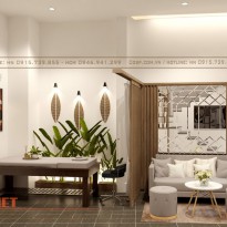 Thiết kế spa Ngọc Anh diện tích nhỏ theo phong cách hiện đại - TP HCM