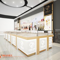 Dự án thiết kế tiệm vàng Thiên Kim theo phong cách hiện đại