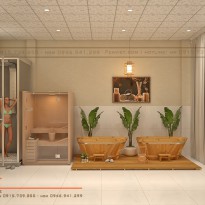 Thiết kế spa Thảo Mộc phong cách hiện đại - Bình Phước