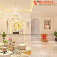 Thiết kế spa Diamond phong cách tân cổ điển sang trọng - Bình Phước 