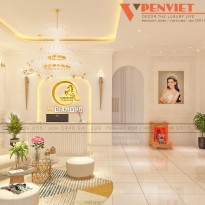 Thiết kế spa Diamond phong cách tân cổ điển sang trọng - Bình Phước 