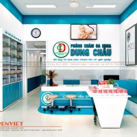 Diện mạo mới sang trọng nhờ mẫu thiết kế phòng khám đa khoa Dung Châu - Phú Thọ 
