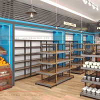 Thiết kế siêu thị Hana Mart độc đáo