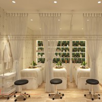 Ấn tượng với thiết kế spa Thùy Vân