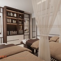 “Thổi hồn” phong cách Á Đông trong mẫu thiết kế salon tóc Venus - Cầu Giấy 